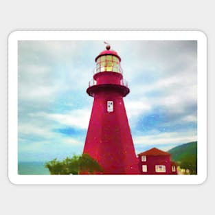 La Martre Lighthouse Sticker